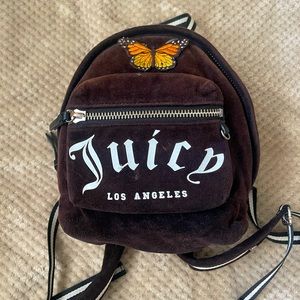 Juicy Couture brown mini backpack
